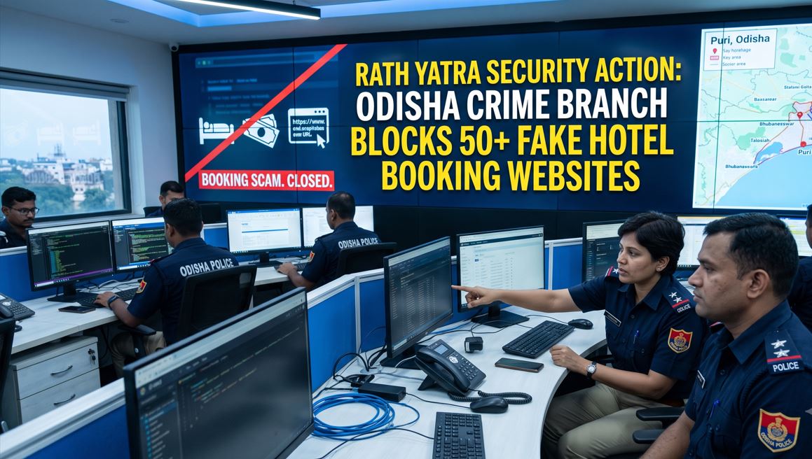 Ahead of Rath Yatra, Odisha Crime Branch Blocks 50 Fake Hotel Booking Websites
